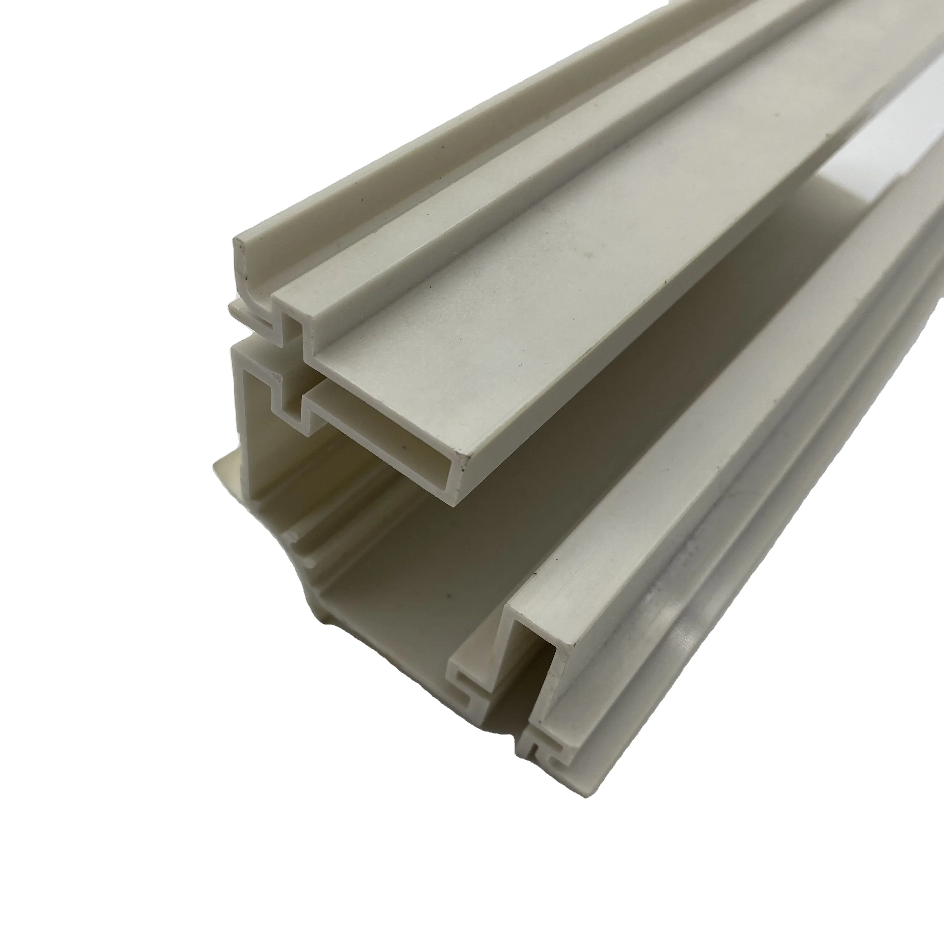white PVC/UPVC windows and doors frame extrusion factory  custom extruded plastic profile PVC extrusion