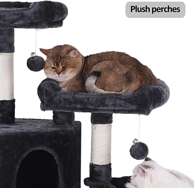 New customizable Cat Tower Furniture Kitty Activity Center Kitten Play House Multi-Level Cat Tree Condo for cat