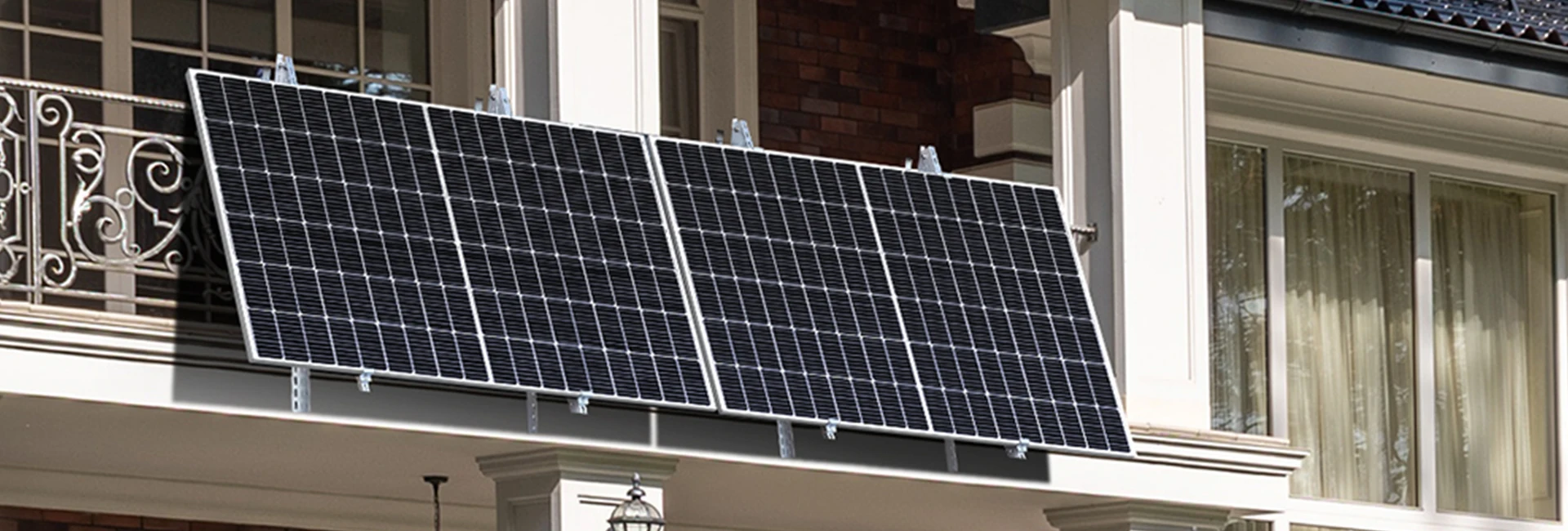 DOKIO EU US Free Shipping 800W Micro Inverter  balcony Solar System 800W 820W 850W Solar Panels for home complete kit