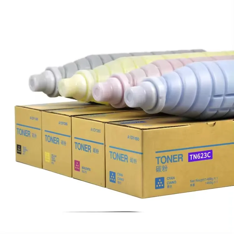Konica Minolta TN623 Original Toner Cartridge C71 190 A8J3150 A8J250 A8J350 A8J450 Models Supported