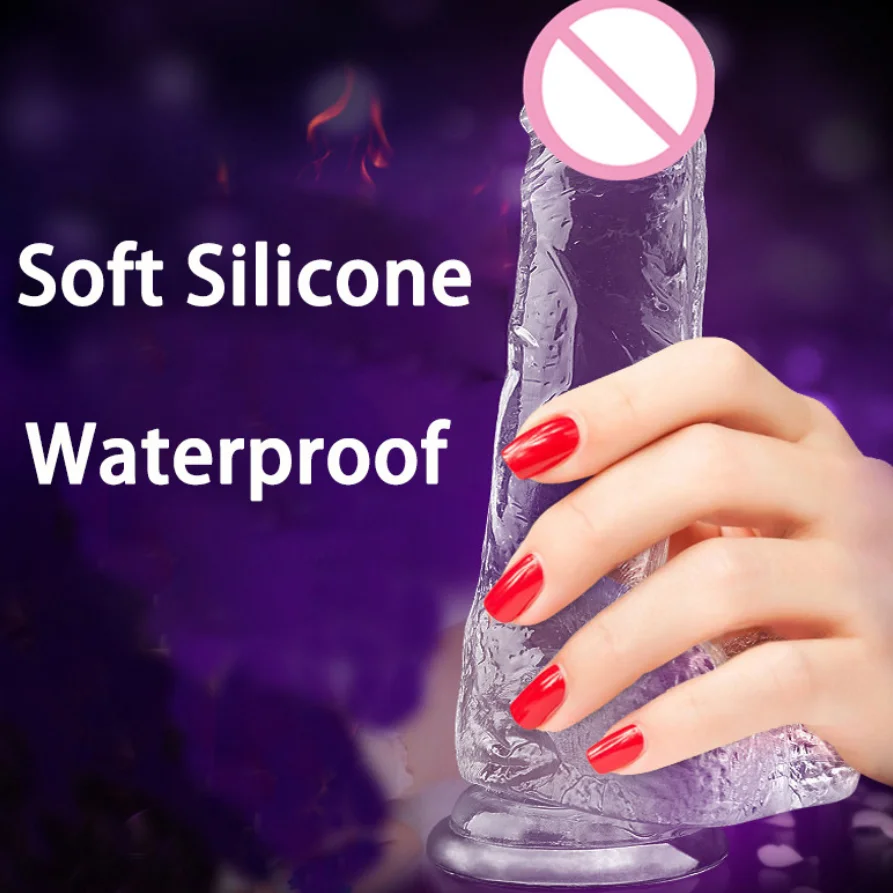 R Lifelike Natural Artificial Vagina Penis Masturbation Multicolor Cock Sexual Adult Toys Silicone Realistic Dildo for Women