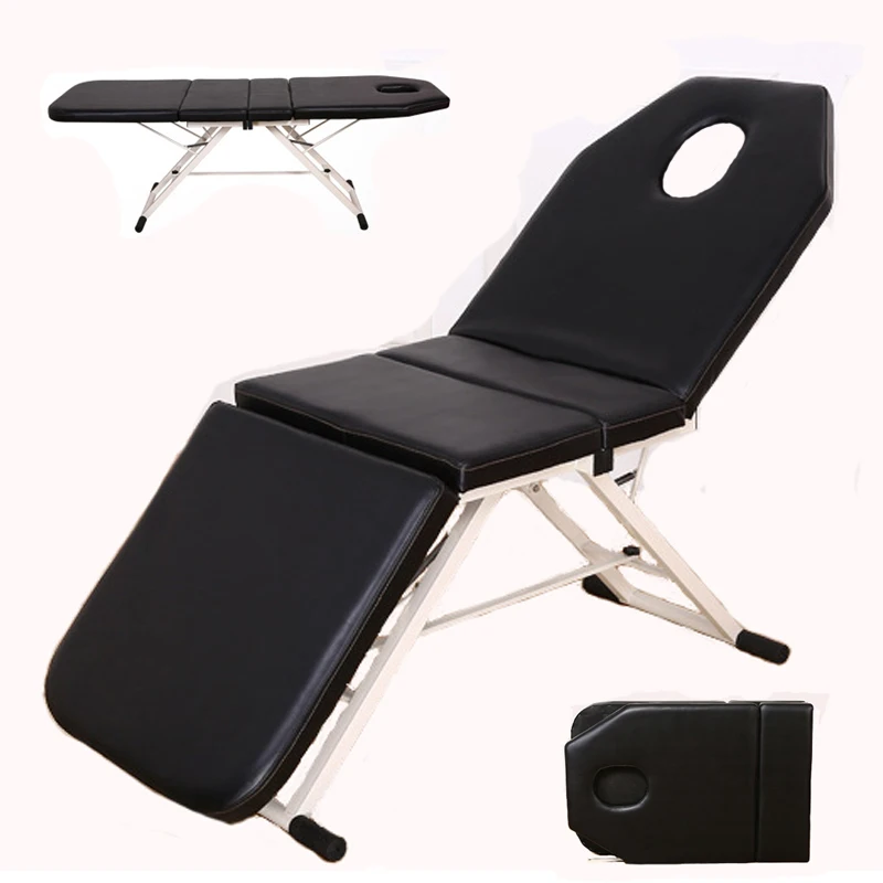 Factory Price Durable Adjustable Portable Folding Metal Beauty Massage Bed Salon Massage Chair
