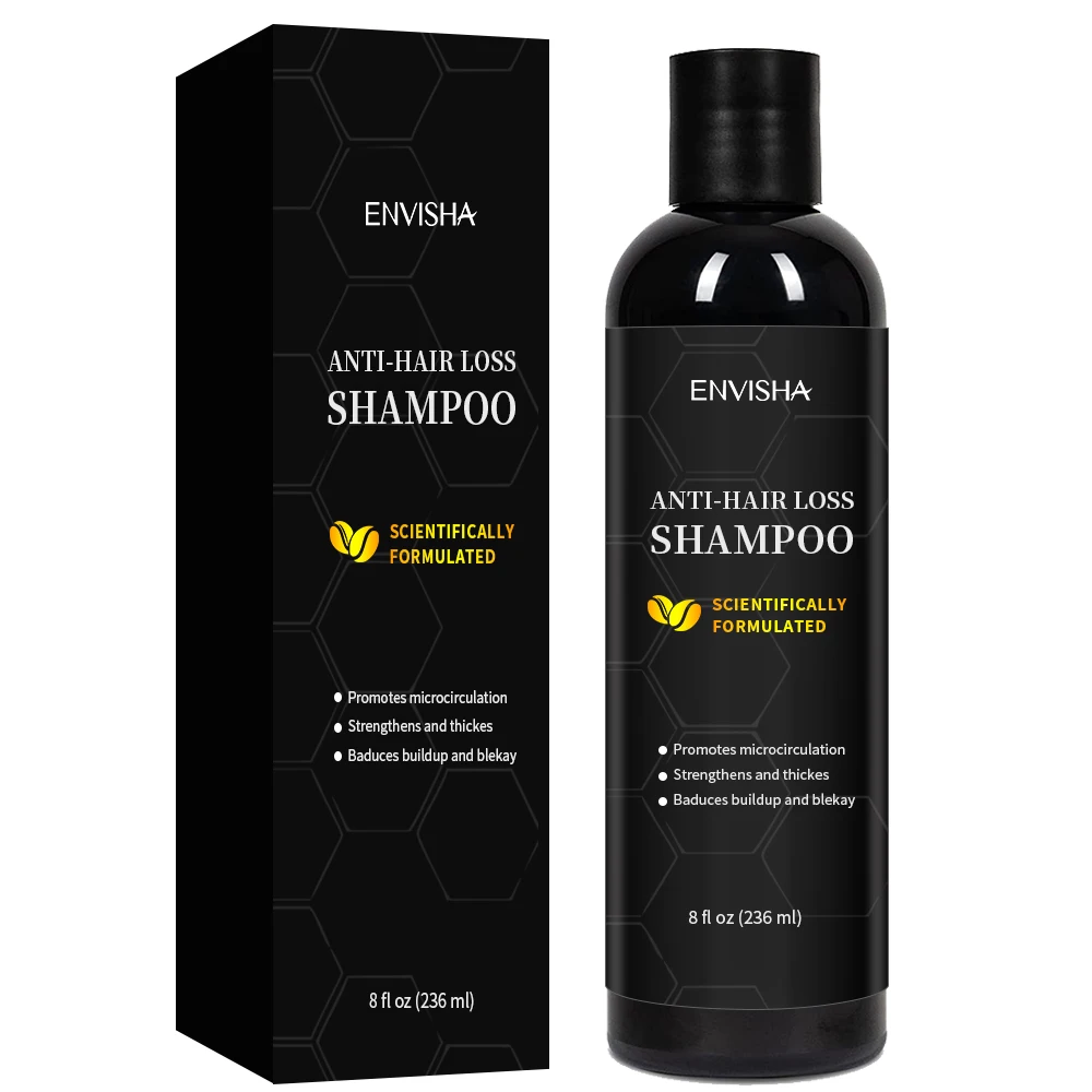 Customized Korean Herbal Treatment Product Shampoo Care OEM Hair Growth Anti Loss Shampoo For Thinning Hair