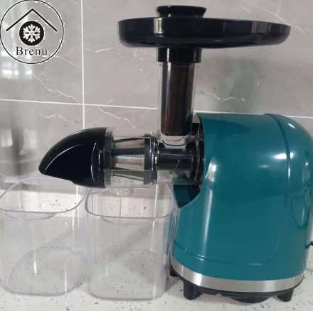 Brenu ginger pineapple crusher kitchen living press machine professional slow masticating juicer