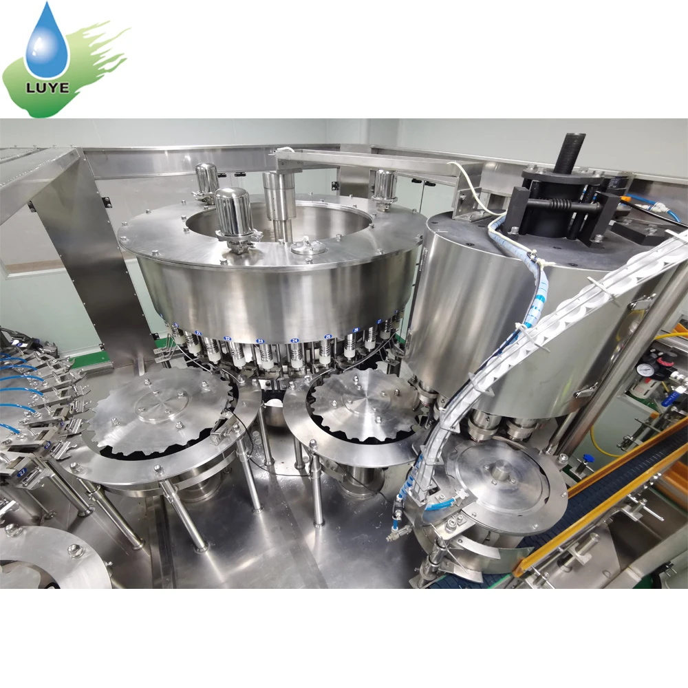 Good price 200ml-2000ml small PET plastic bottle drinking mineral pure water bottling production line and bottling machine