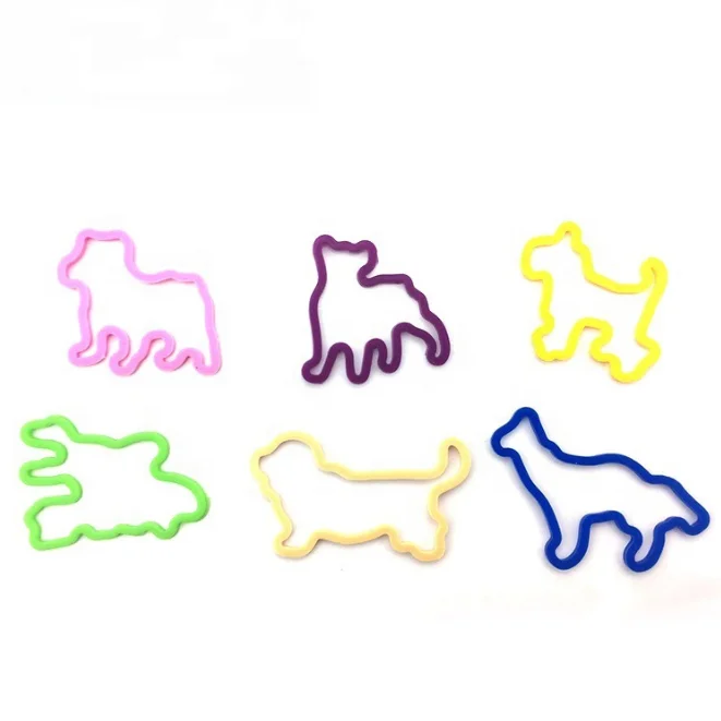 DIY Colourful Custom Shape Silicone Loom Animal Rubber Band Bracelet