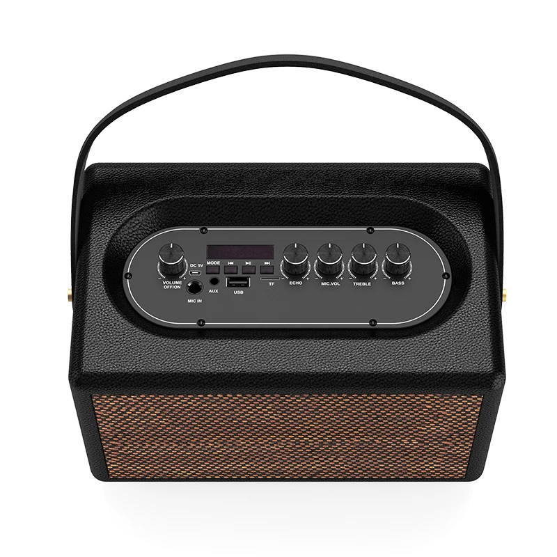 Big Power Wireless Speakers Bass Sound Portable Bluetooth Speaker With TF Card AUX USB