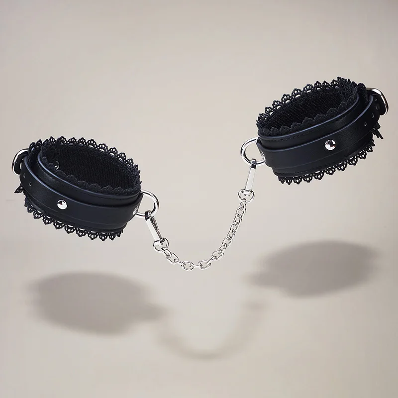 Premium Leather Bdsm Bondage Set For Black Bondage Kit Leather Hood Bondage Gear