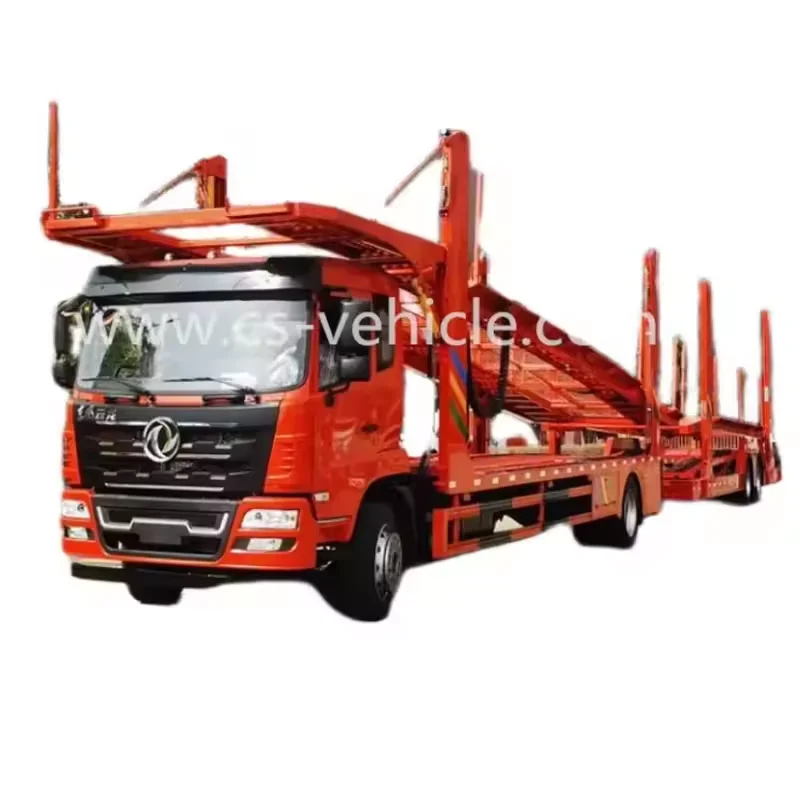 2 /3 Axles Car Carrier Trailer Car Transport Semi Trailer Double Deck Car carrier trailer for sale
