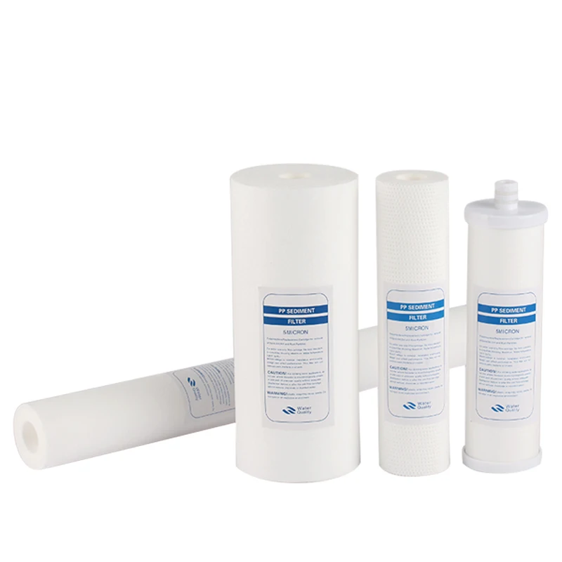 High Flow 10 20 30 40 inch 5 Micron Replace PP Sediment Filter Cartridges For RO Prefiltration