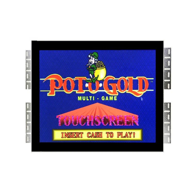 19 Inch IR Touch Screen Pot O Gold Rs232 Touch Gaming Monitors Game Touch Screen Machines For Sale