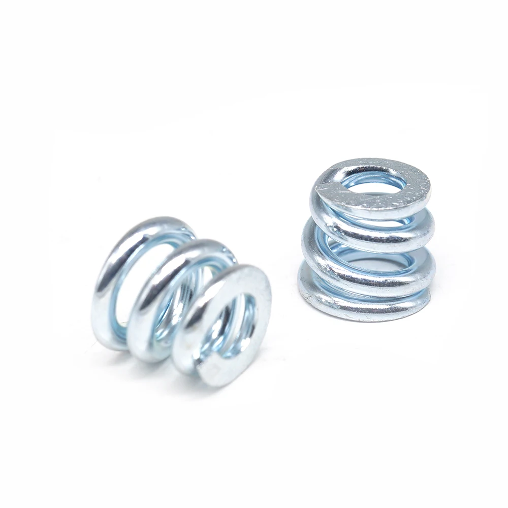 spring manufacturer OEM Custom stainless steel compression spring machine  Galvanized Spiral Spring with Brushed Both Ends