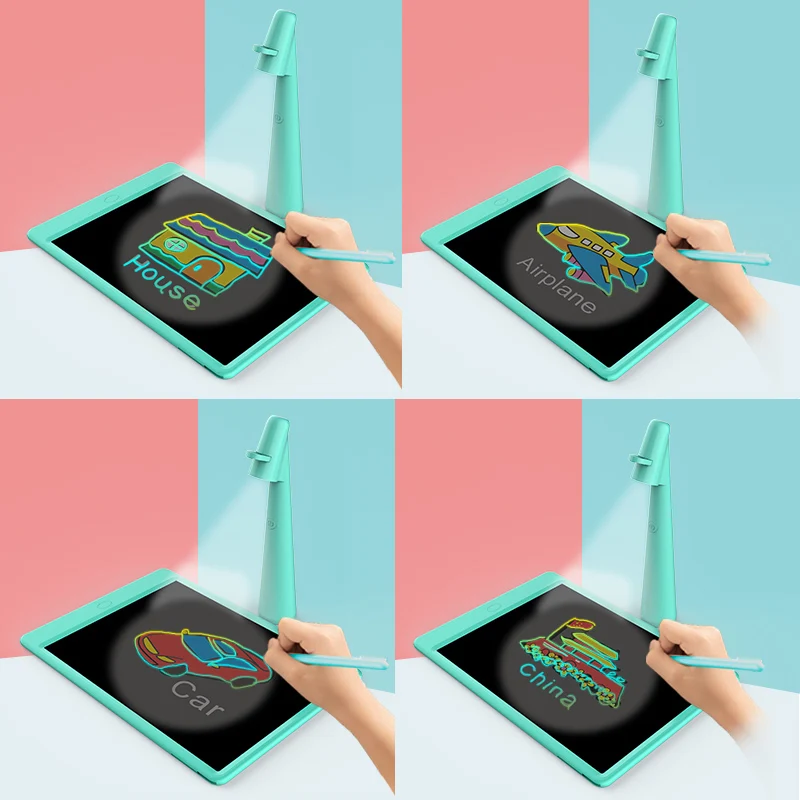 colorful memo Tablet doodle writing electric board education handwriting graphics wholesale portable LCD drawing pad kids