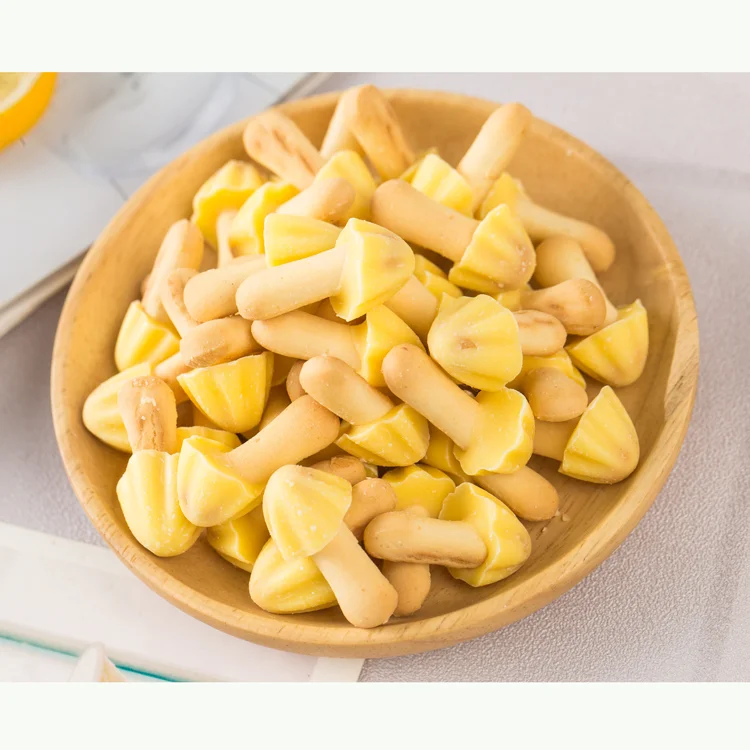 Mushroom Shape Chocolate with Biscuit