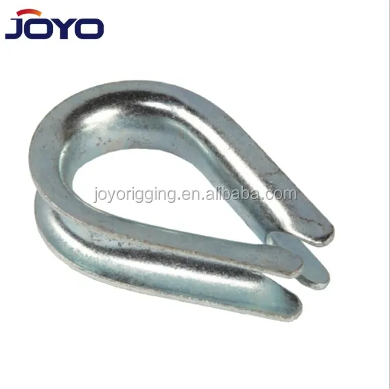 BS464 16mm 20mm High quality rigging hardware  Hot dip galvanized heavy duty wire rope thimble,ISO9001...