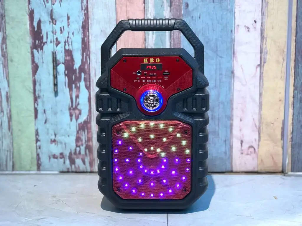 Subwoofer Heavy Bass Speaker Home Theater System Hifi Audio Rgb Lighting Stereo Sound Bluetooth Usb Fm Radio Karaoke Speaker