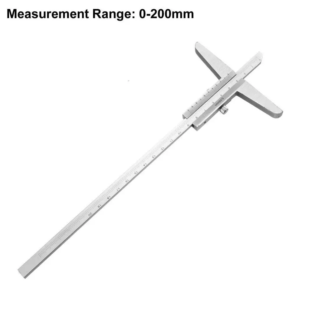 Vernier Depth Caliper 0-200MM Measuring Tool