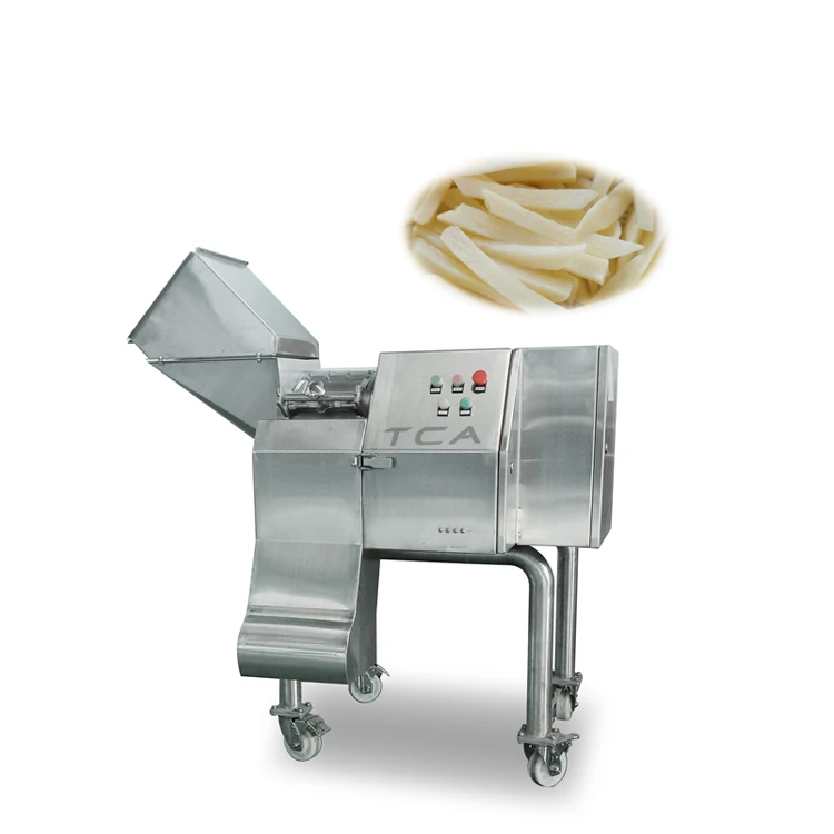 Electric Automatic Frozen French Fries Potato Chips Production Line With Packaging