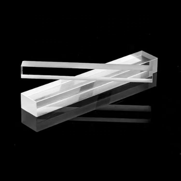 High Purity Clear Quartz Rods Square Rod Transparent Fused Silica Quartz Glass Rod
