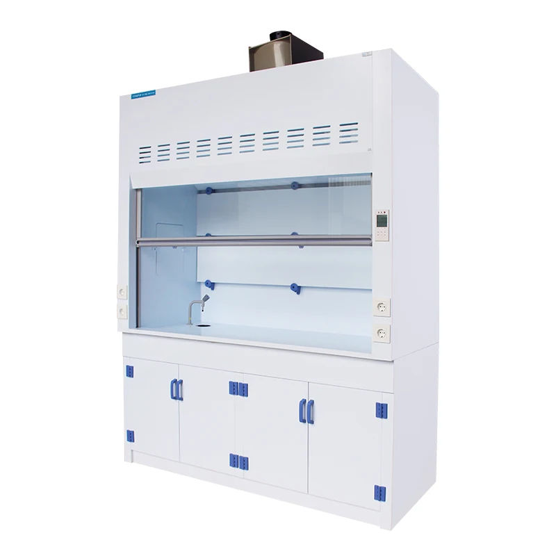 PP-PD-W1800  PP fume hood Chemical biosafety Resistant Acid Fume Hoods Cabinet Biosafety Cabinet For Laboratory China factory