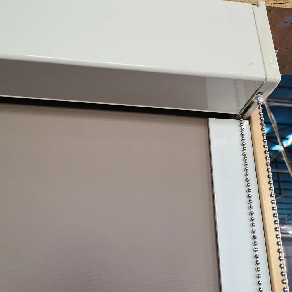 China manufacture indoor window covering manual or Automatic roller shade blinds