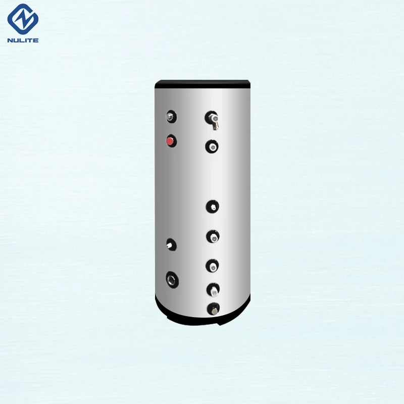 100L 250L 200L 300L Hot Water tank Enamel Buffer tank One Coil for Heat Pump