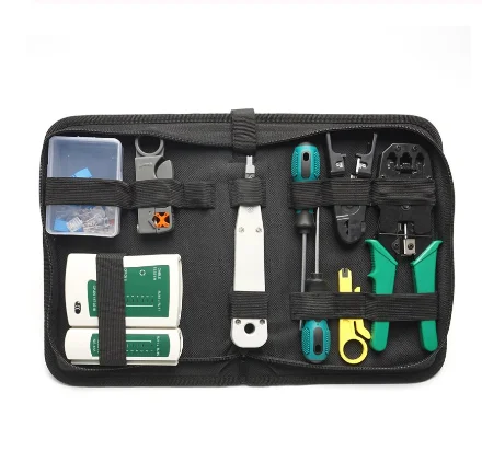 electronic technician networking toolkit professional LAN telecom installation electrical rj45 network tool kit