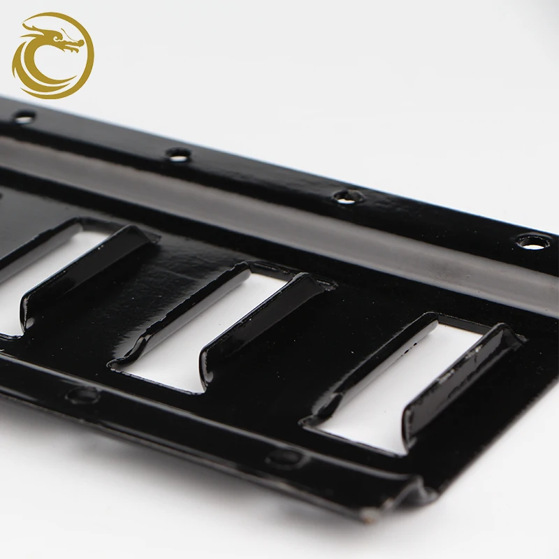 TR1102S Powder Coated Steel Horizontal Bolt-On Cargo Control E Track Tie-Down Rail