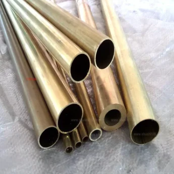 H62 H65 H68 Small Diameter 1/4' 3/8' 3/4' Brass Tube Pipe Straight Brass Pipe With Custom Size