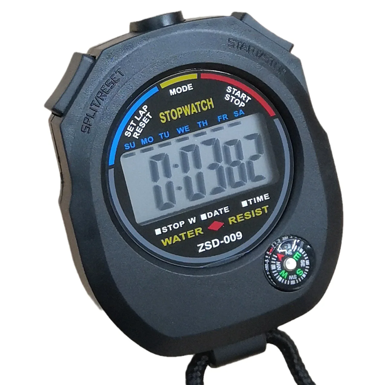 Best wholesale Cheap 009 Multi-function Electronic Stopwatch Timer Portable Running Chronograph Stopwatch