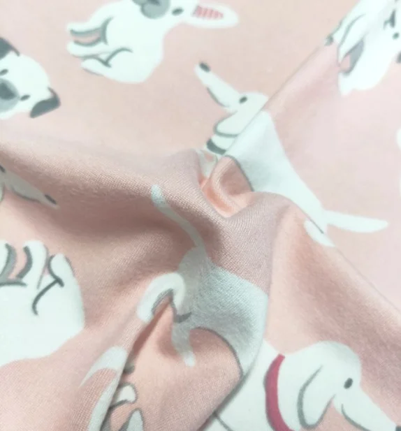 Горячая Распродажа, DBP, материал для платья, полиэстер, индивидуальный дизайн, принт DTY, Двойная матовая полиэтиленовая детская трикотажная ткань для одежды