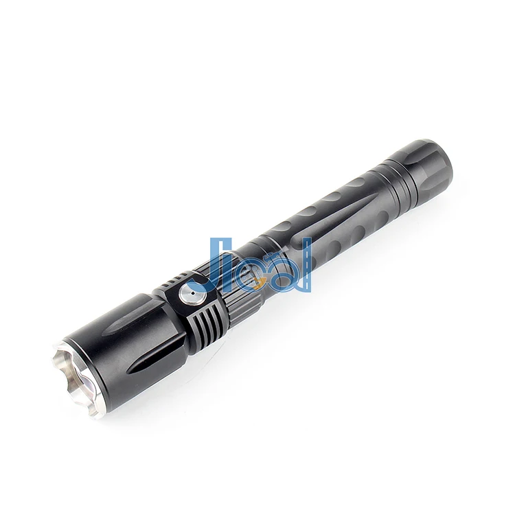 Portable Hunting Torch Black Long Range Super Bright Powerful 1000 Lumens Tactical  Laser usb Rechargeable Led Flashlight