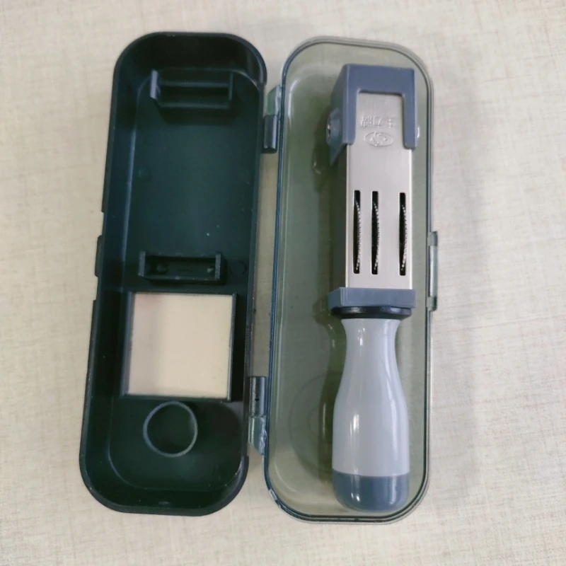 Round 42mm office and school use Chapter Date dater die-plate stamp