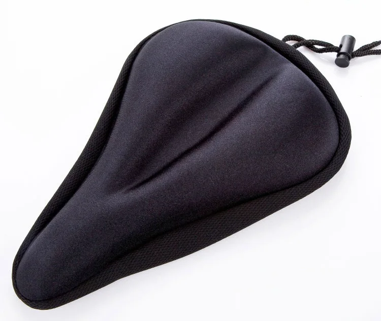 Unisex 3D Soft Silicone Bicycle Seat Saddle Cover Mountain Bike Cushion Cycling Electric Bike Gel Bike Seat Cover