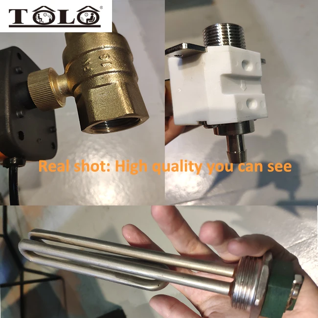 3-24KW Intelligent Waterproof Touch Screen Wifi Control Steam Bath Generator with SS316 Heating Elements Auto Descaling Device