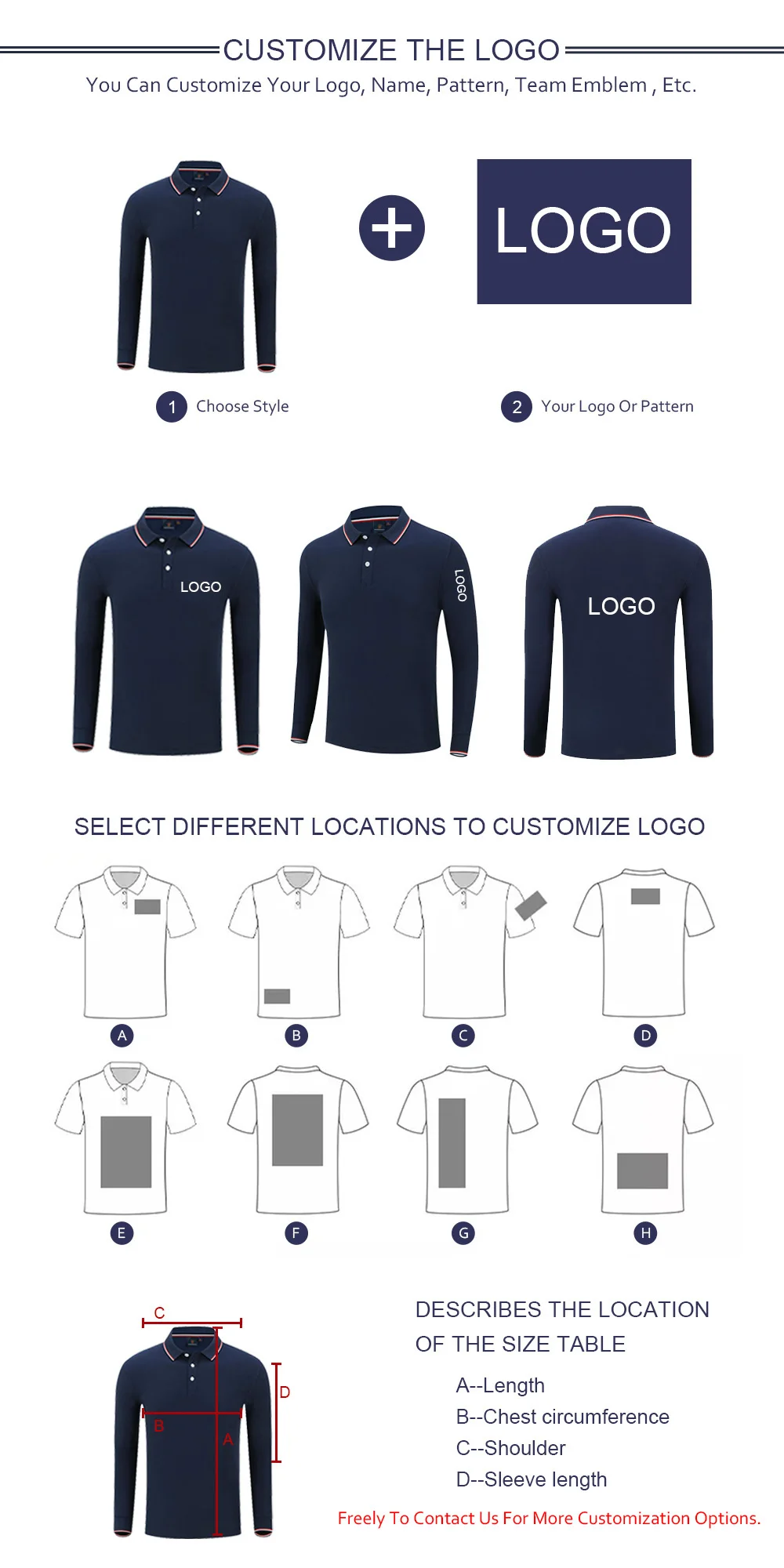 AI-MICH Custom Golf Polo Shirt Print Logo Sublimation Plain Business Promotional Item Girls T-shirts Polo Shirts