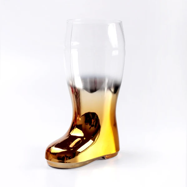 2025 Cheap Personalized Handmade Crystal Custom Brand Boot Beer Glass