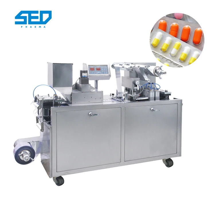 Laboratory DPP80 Small Alu Alu Mini Tablet Blister Packing Machine