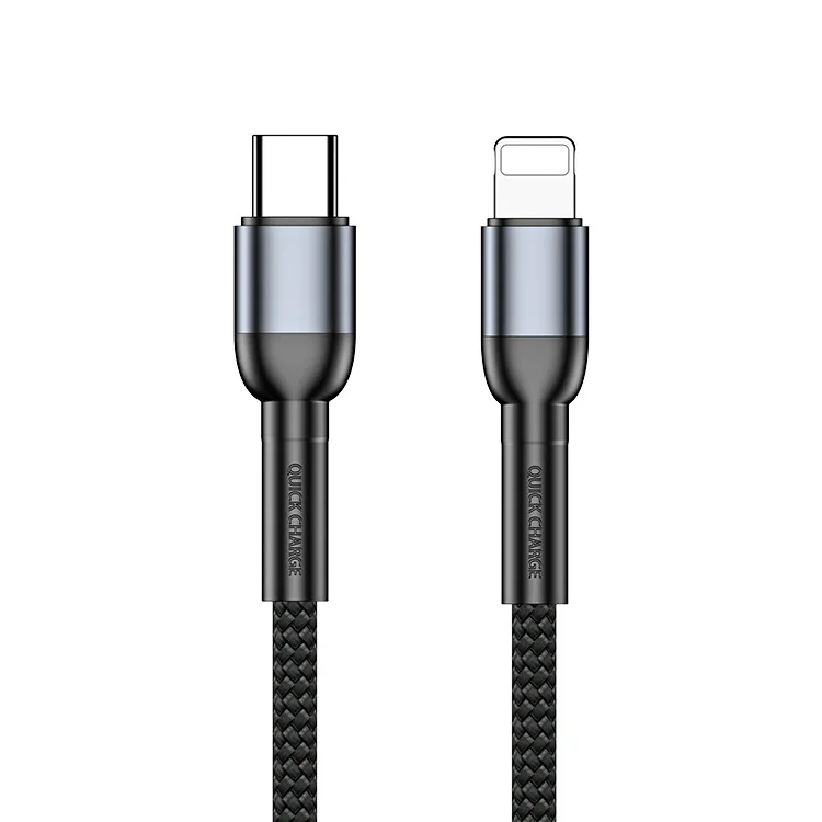 20W USB C to Cable Charger Cable Nylon Braided PD Fast Charging Transfer Data Sync Cord