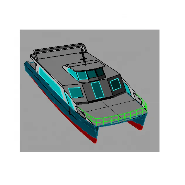 Grandsea 27 м/90 футов катамаран стальной корабль для продажи туристическая лодка пассажирская