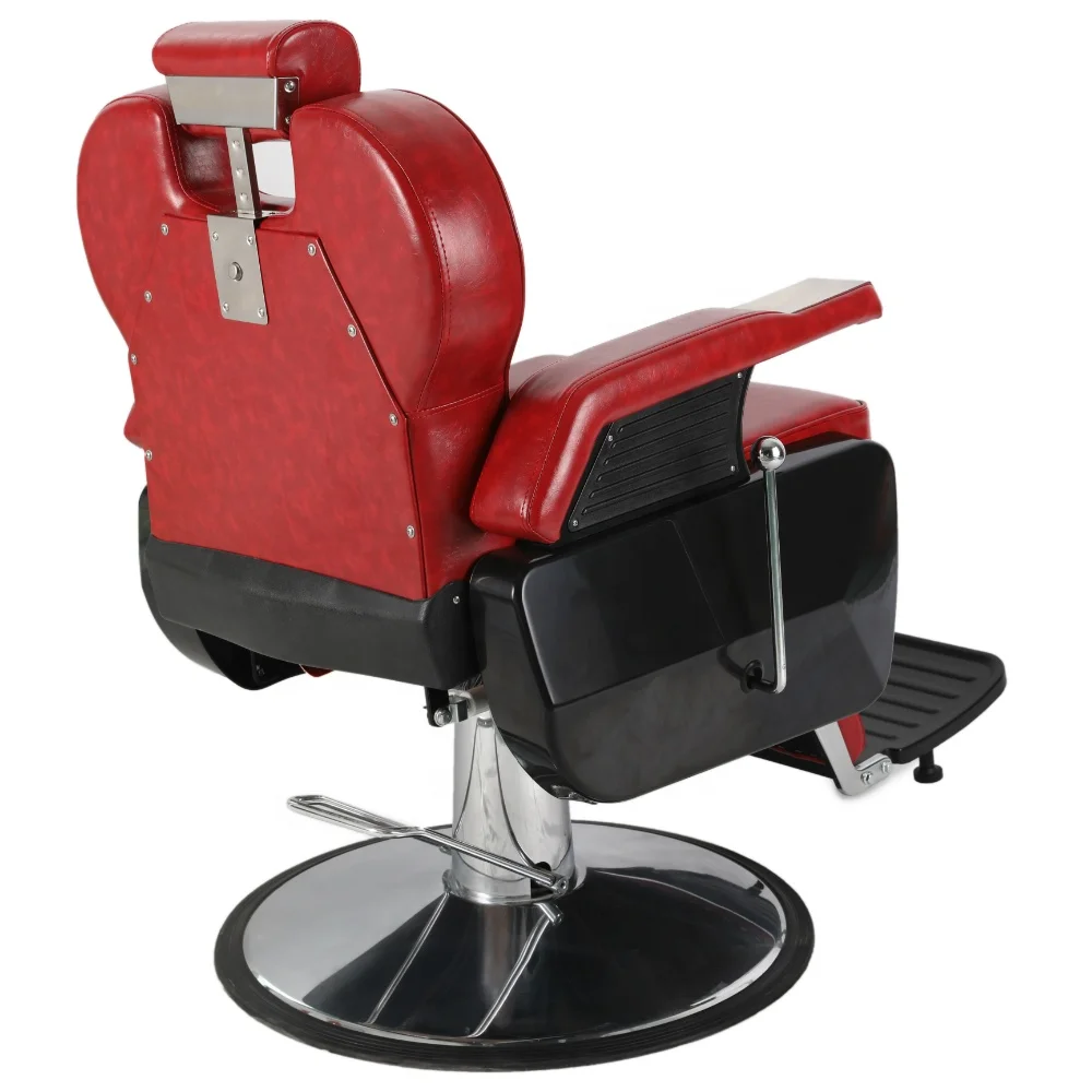 
Wholesale red classic barber chair Durable hair salon chair for barber shop Best selling salon furniture with high quality 