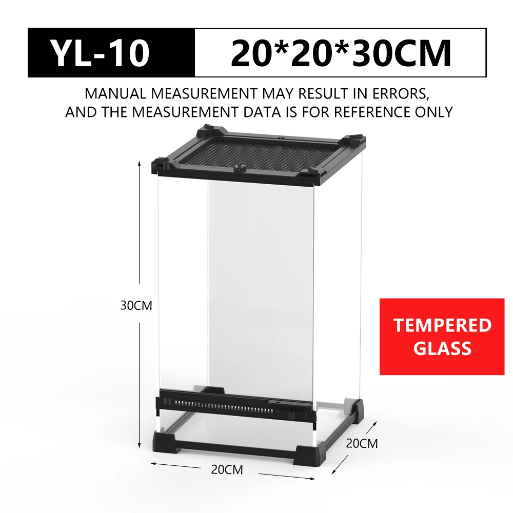 NOMOY PET Tropical Vertical Habitat Starter Kit for Small Tree Dwelling Reptiles & Amphibians Like Geckos and Frogs