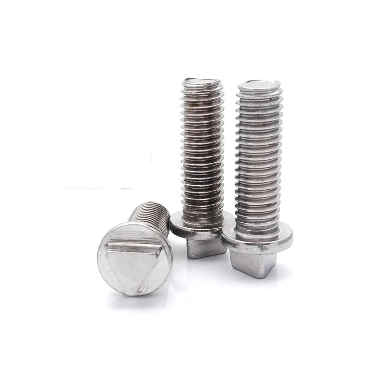 DIN 22424 Tamper Proof  Reusable Two Way Security Fasteners Security Tri Head Triangle Head Bolts For Mining