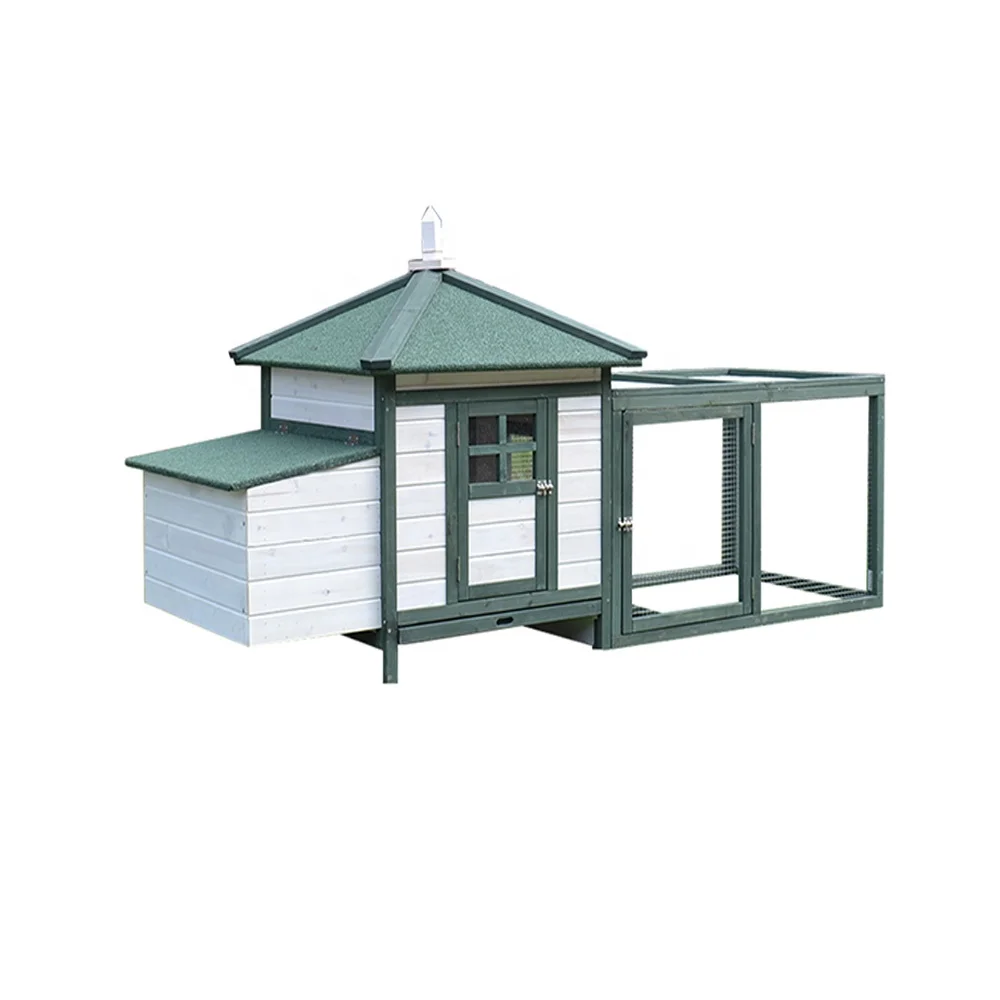 Cheap Chicken Coop for Sale Wood Chicken House with Ramp Hen House Outdoor