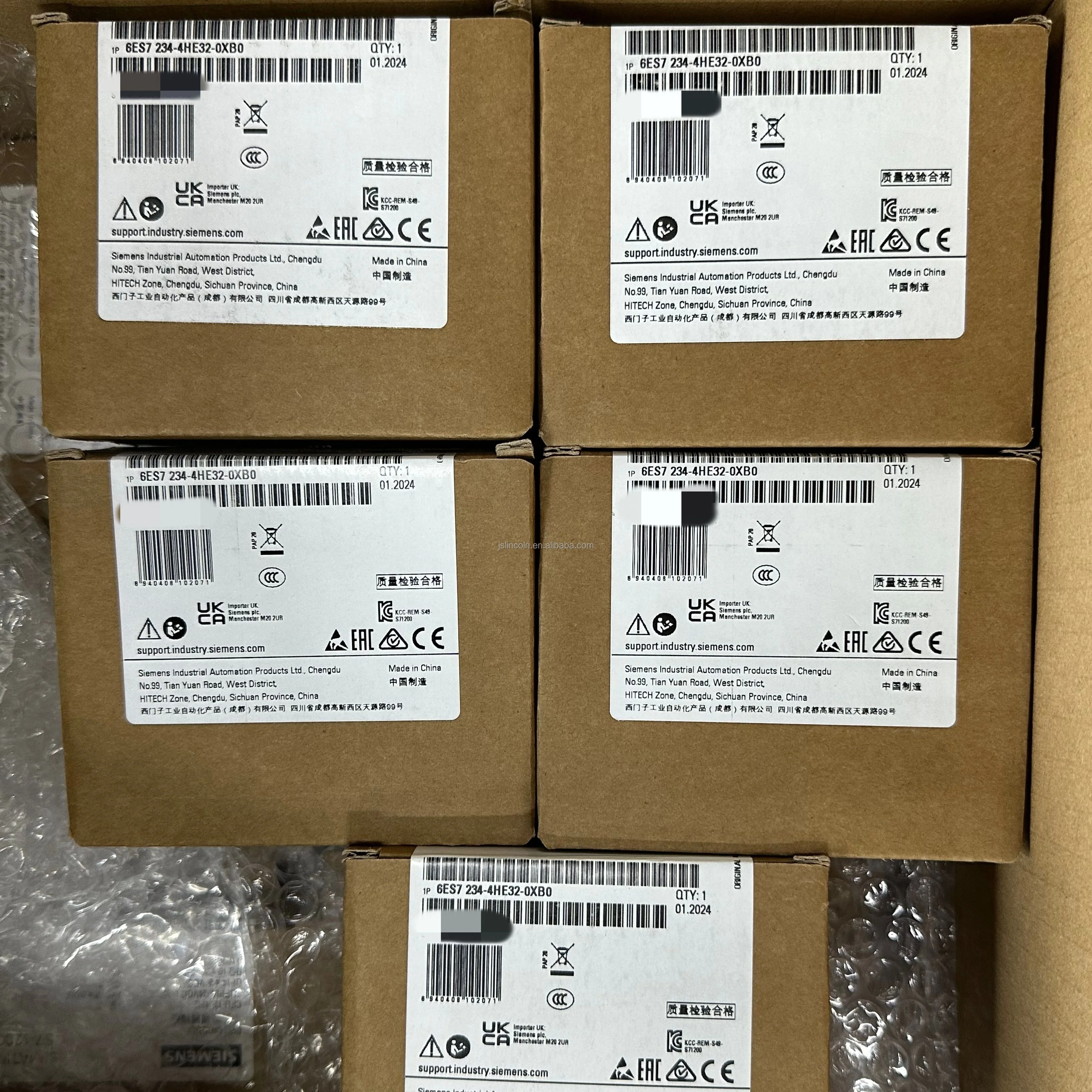 Совершенно Новый S7 1200 PLC Аналоговый I/O Модуль SM 1234 4 AI/2 AO SIMATIC S7- 6ES7234-4HE32-0XB0