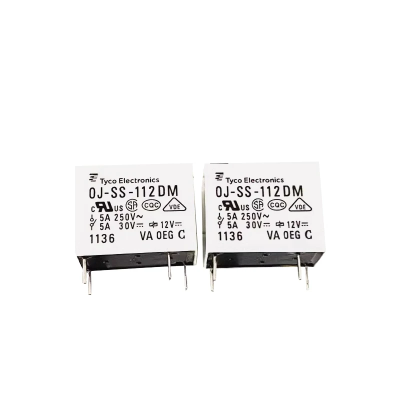 OJ-SS-112DM-12V 5A Genuine Tyco Relay HF32F 012-HS3