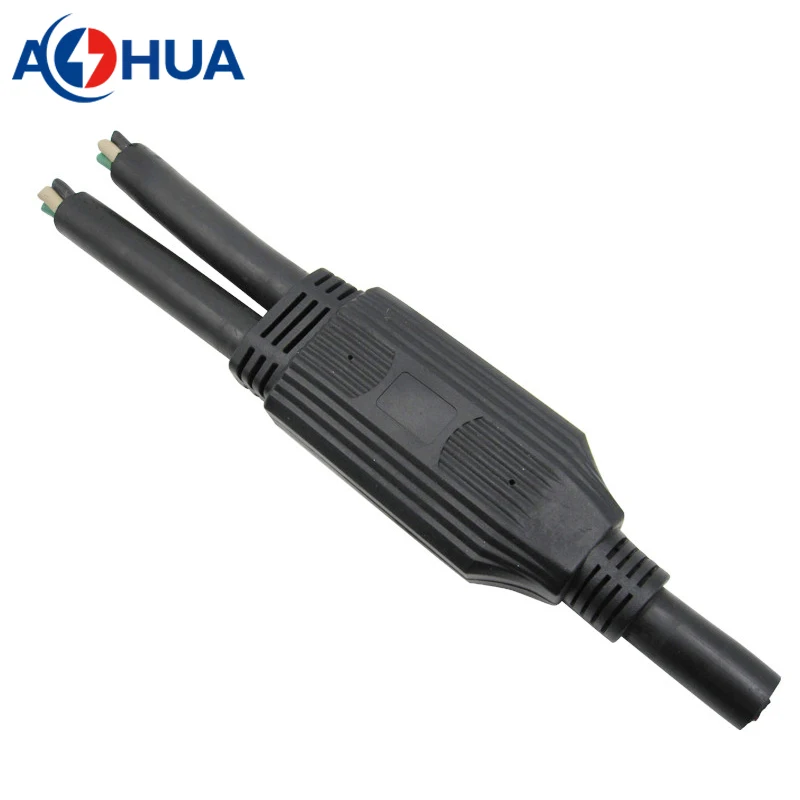 Italy Market LED Grow Light Waterproof Wiring Harness Male Female Assembly Molding Y Shape Electrical Cable Connector