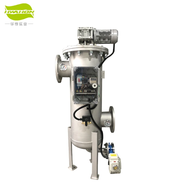 Automatic self cleaning filter backwashing filter strainer