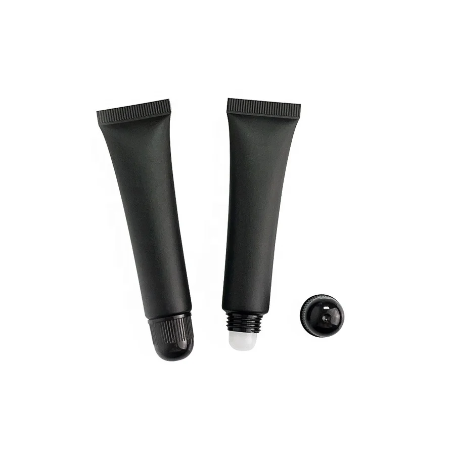 Wholesale High Quality Lipstick Cosmetic 10ML 15ML 20ML Squeeze Plastic Lip gloss Tube aluminum Lip Balm Squeeze Tube