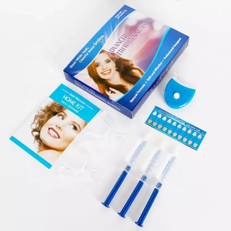 Professional Home Use Gel Kits Teeth Whitening Kits Salon With Logo 22 Peroxide Kits 25% Hydrogen Perioxde With Best Service